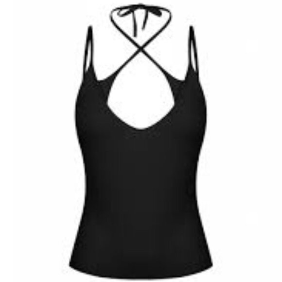 HANSEN & GRETEL Pip Singlet in Black S NWT - Picture 3 of 15